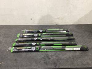 lot 685 image: LOT OF 5 Black Edition Silicone Scrubblade Wiper Blade