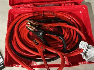 lot 458 image: EverStart Maxx 4-Gauge Professional Grade 20-Foot Booster Cables