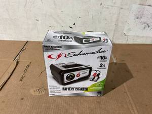 lot 304 image: Schumacher SC1282 10-Amp 12V Fully Automatic Battery Charger and Maintainer