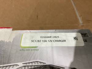 lot 305 image: Schumacher SC1282 10-Amp 12V Fully Automatic Battery Charger and Maintainer