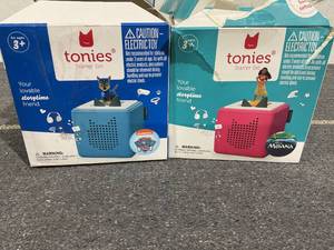 lot 171 image: LOT OF 2 Tonies Toniebox Audio Player Starter Set with Chase, for Kids 3