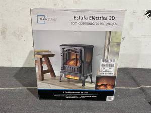 lot 61 image: Mainstays 2-Setting 3D Electric Stove Heater