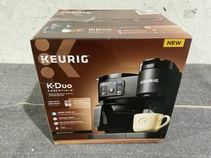 lot 76 image: Keurig K-Duo Essentials, Hot & Iced Single-Serve K-Cup Pod Coffee Maker & Carafe