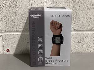 lot 578 image: Equate 4500 Series Wrist Blood Pressure Monitor