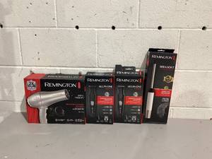 lot 584 image: LOT OF Remington Hair Tools