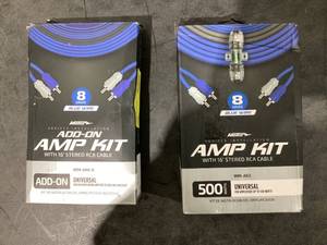 lot 687 image: LOT OF 2 Metra WM-AK2 500 Watt 8 Gauge Amp Installation Kit