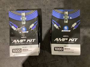 lot 689 image: LOT OF 2 Metra Electronics WM-AK3 1000 Watt Amplifier Installation Kit