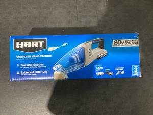 lot 708 image: HART HPHV33B Cordless Hand Vacuum 1.5 Ah Lithium Battery 20 Volt