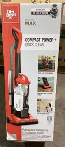lot 713 image: Dirt Devil PowerMax Bagless Upright Vacuum Cleaner Machine