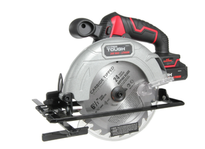 lot 327 image: Hyper Tough 20V Lithium-Ion 6-12 inch Circular Power Saw, Cordless Power Saw Type