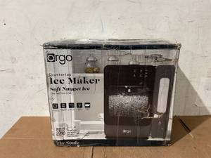 lot 26 image: Orgo 33 lbs Capacity Sonic Countertop Ice Maker