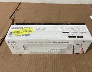 lot 220 image: Core Innovations Pro Wireless Inkless Thermal Printer, iOS & Android Compatible