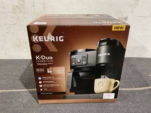 lot 47 image: Keurig K-Duo Essentials, Hot & Iced Single-Serve K-Cup Pod Coffee Maker & Carafe