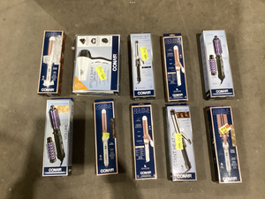 lot 734 image: LOT of 10 Conair Hair Tools