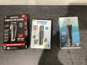 lot 322 image: LOT of 3 Hair Trimmers