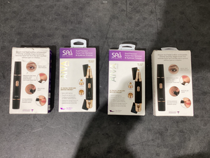 lot 323 image: LOT of 4 Dual Precision Facial Hair Remover & Eyebrow Trimmer