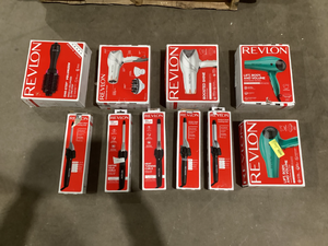 lot 324 image: LOT of 10 Revlon Hair Tools