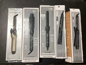 lot 601 image: LOT OF 5 Infiniti Pro Conair Hair Styling Tools