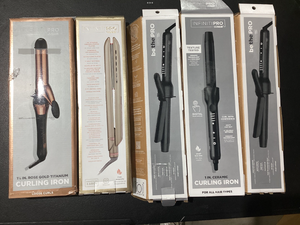 lot 602 image: LOT OF 5 Infiniti Pro Conair Hair Styling Tools