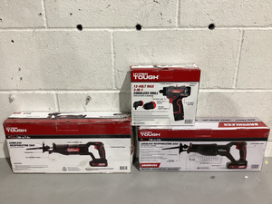 lot 338 image: LOT OF 3 Hyper Tough Tools