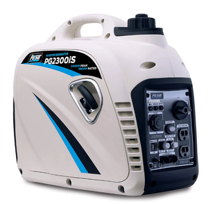 lot 1 image: Pulsar 2300-Watt Super Quiet Gasoline Powered Inverter Generator with USB