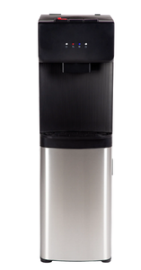 lot 19 image: Great Value Bottom Loading HotColdRoom Temp. Water Dispenser, Water Cooler, 41 High