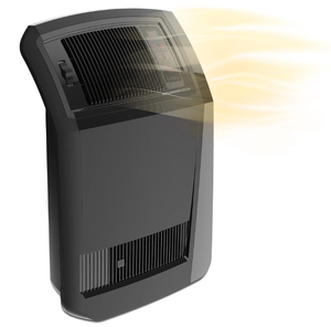 lot 46 image: Lasko 1500W Cyclonic Ceramic Console Electric Space Heater with Timer, CC24925