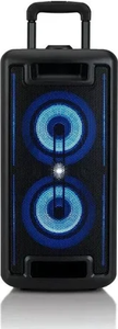 lot 51 image: Groove Large Party Speakers With LED Lighting Bluetooth Wireless