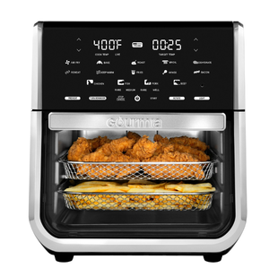 lot 71 image: Gourmia All-in-One 14-Quart Air Fryer, Oven, Rotisserie, Dehydrator with Temperature Probe