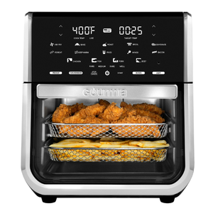 lot 73 image: Gourmia All-in-One 14-Quart Air Fryer, Oven, Rotisserie, Dehydrator with Temperature Probe