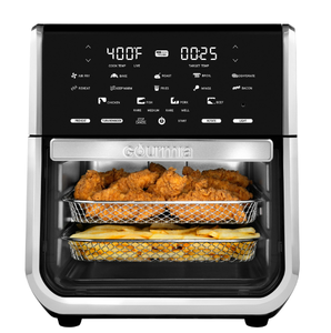 lot 77 image: Gourmia All-in-One 14-Quart Air Fryer, Oven, Rotisserie, Dehydrator with Temperature Probe