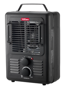 lot 107 image: LOT OF 2 Hyper Tough 1500W Milkhouse Utility Heater