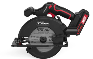 lot 182 image: Hyper Tough 20V 6-12 Brushless Circular saw, with 2.0Ah Battery Pack and Standard Charger