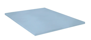 lot 222 image: Queen Size Mainstays 2 Memory Foam Mattress Topper