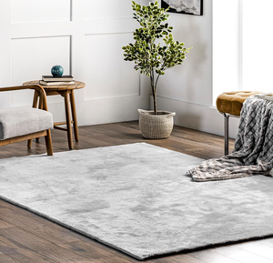 lot 225 image: nuLOOM 8 x 10 Cozy Plush SuperiorWash Area Rug, Machine Washable