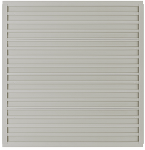 lot 507 image: VEVOR Slatwall Panels, 4 ft x 1 ft Gray Garage Wall Panels 12 x 48, Heavy Duty Garage Wall Organizer Panels Display for Retail Store