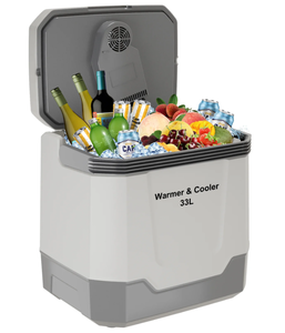 lot 510 image: 35 Quart (33 L) Portable Car Refrigerator,Electric Cooler & Warmer