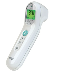 lot 563 image: Braun No Touch 3-in-1 Digital Thermometer, Suitable for All Ages, BNT100US