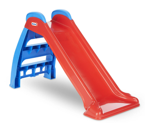 lot 661 image: Little Tikes First Slip and Slide, Easy Set Up Playset, Indoor Outdoor Backyard, Easy to Store, Toy for Toddler, Kids, 18 Months