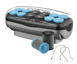 lot 217 image: 12PCS Conair Professional Jumbo and Super-Jumbo Ceramic Hot Hair Rollers, CHV14XR