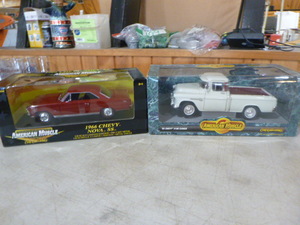 2 Ertl American Muscle Die-Cast Cars