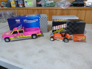 2 NASCAR Die-Cast Cars