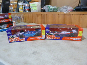 2 Racing Champions Die-Cast Indy Cars