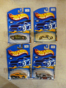 4 Mattel Hot Wheels Cars
