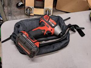 lot 14 image: Milwaukee 14-drive 18V Impact Driver 2656-20 with Case, Soft Side Carry Case