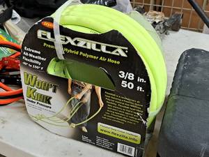 lot 21 image: Flexilla Premium Hybrid Polymer Air Hose 50x38 (New )