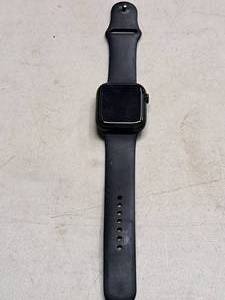 lot 80 image: Apple Watch Series 7 Wrist Watch with Black Band