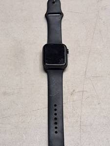 lot 82 image: Apple Watch Series 5 Wrist Watch with Black Band