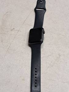 lot 84 image: Apple Watch Series 3 Wrist Watch with Black Band