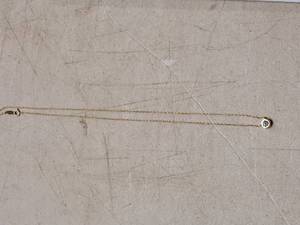 lot 97 image: Womens 14K Gold Necklace with Gemstone